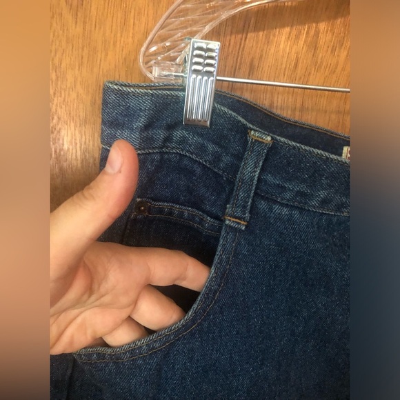 Y2K Vintage Starwear denim button up long western skirt size 20 - Picture 3 of 5